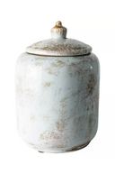 Rustic Jar With Lid