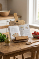 Rustic Recipe Board with Stand, 27cm
