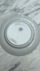 Vintage Spode Blue and White Italian pattern china 10.5 Inch plate