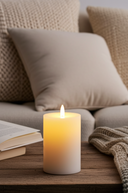 White LED Candle 12.5cm