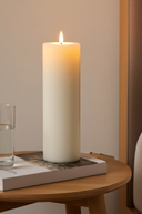 White LED Candle 35cm