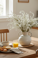 Faux White Willow Spray