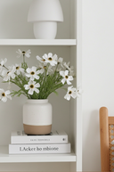 Faux White Cosmos Spray