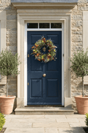 Colourful Wildflower Wreath - The Irish Country Home