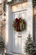 Berry Jute Wreath with Velvet Bow 60cm - The Irish Country Home