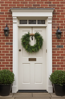 Cedar Pine Jute Wreath 60cm