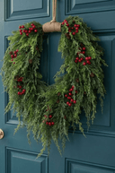 Cedar Jute Wreath 71cm - The Irish Country Home
