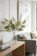 Faux Green Fern Stem