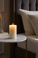 White LED Candle 25cm