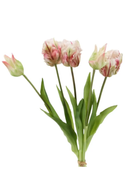 Faux Fresh Touch Parrot Tulip Bunch Beauty