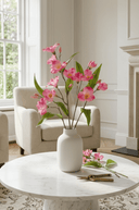 Faux Pink Alstroemeria Spray - The Irish Country Home