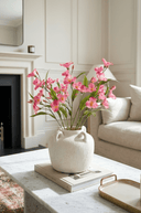 Faux Pink Alstroemeria Spray - The Irish Country Home