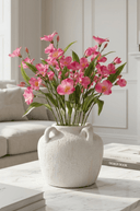 Faux Pink Alstroemeria Spray - The Irish Country Home