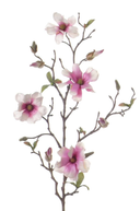 Faux Magnolia Spray Pink