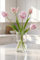 Faux Fresh Touch Parrot Tulip Bunch Pink/Purple