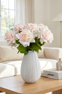 Faux Blush Pink Hybrid Tea Rose