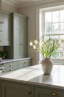 White Fritillaria Stem