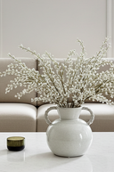 Faux White Willow Spray