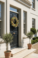 Colourful Wildflower Wreath - The Irish Country Home