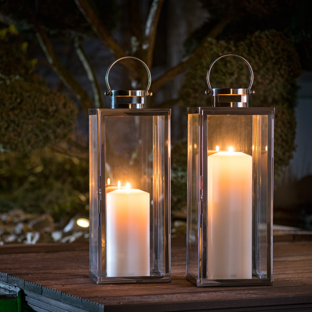 Pillar Candle Tealight Holder 10 x 30cm - The Irish Country Home