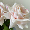 Artificial Pale Pink Hybrid Tea Roses