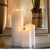 Pillar Candle Tealight Holder 12 x 20cm - The Irish Country Home